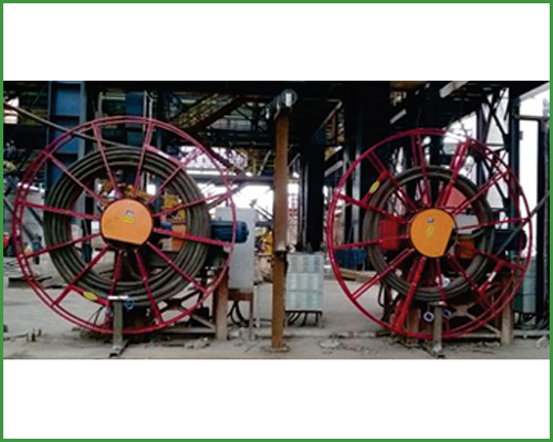 Stall Torque Motor Operated Cable Reeling Drum