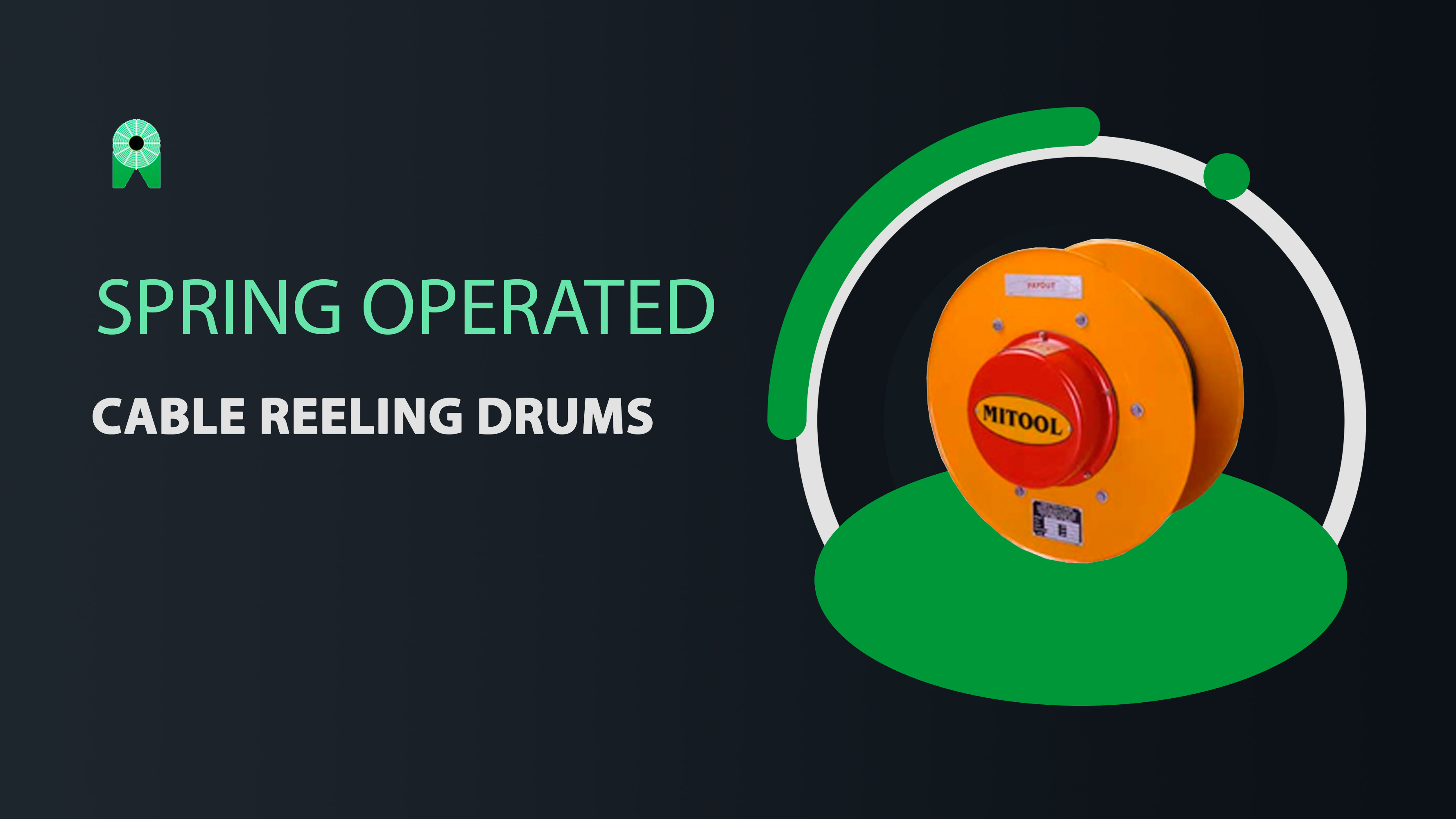 Cable Reeling Drums, Cable Drag Chains, Collector Column, Cable Reeling Drum
